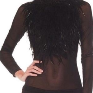 Gracia Feathered Top